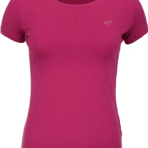 T-shirt Mulher Básica de Algodão 4F