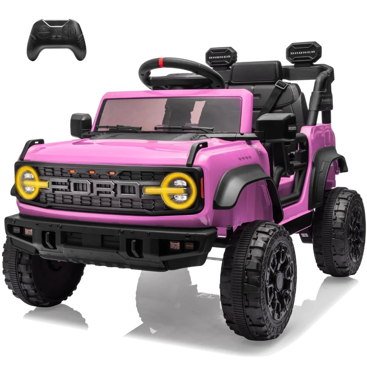 Carro Elétrico para Crianças Ford Bronco Raptor 12V – Controlo Remoto, LED, Bluetooth - Image 2
