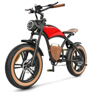 Bicicleta Elétrica HIDOES B10 com Pneus Largos