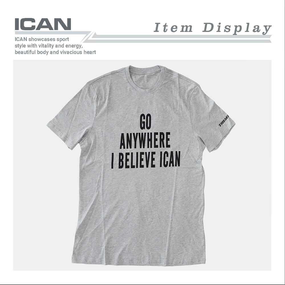 Camiseta manga curta ICAN