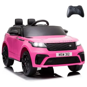 Carro Elétrico para Crianças Land Rover Velar 12V – Controlo Remoto, Música, LED