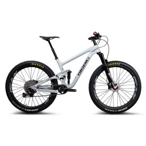 Bicicleta de trilha com suspensão total P1