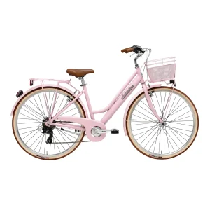 Bicicleta Adriatica City Retro Lady Rosa