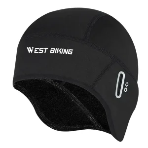 Chapéu Touca de Inverno WEST BIKING com Forro de Fleece – Ciclismo, Corrida e Esqui
