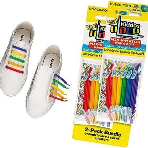 Atacadores U-Laces Classic Multicor