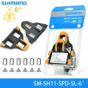 Jogo de Cleat Road 6 graus Clearanc SM - SH10 SH11 SH12 Road Bike Pedal Cleat